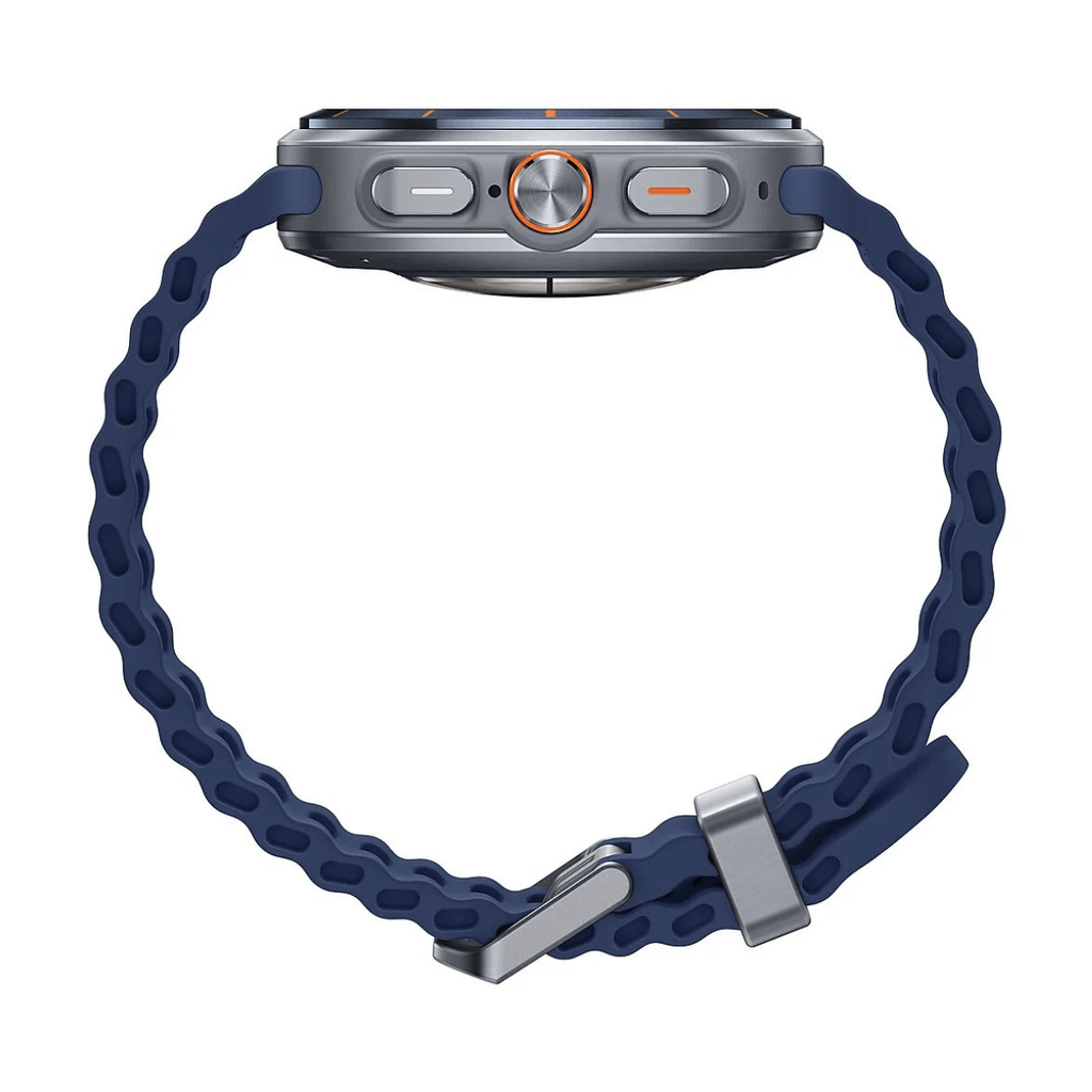 Samsung Galaxy Watch Ultra 2025 47mm LTE Azul (Titanium Blue) y Correa Marine Band Azul L705
