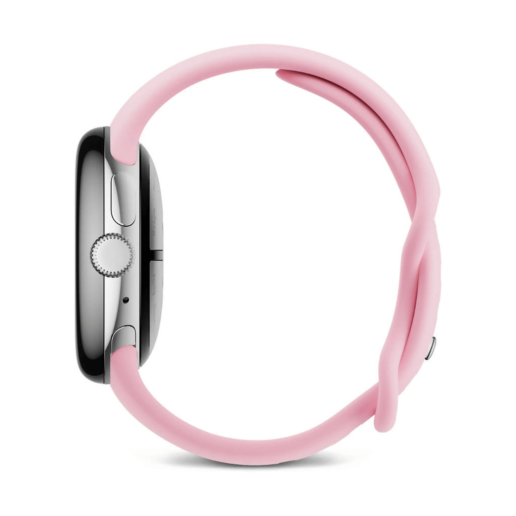Google Pixel Watch 3 41mm WiFi Plata (Polished Silver) y Correa Deportiva Rosa Cuarzo (Rose Quartz)
