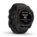 Garmin Fénix 7 Pro Solar 47mm GPS Gris con Correa Negra