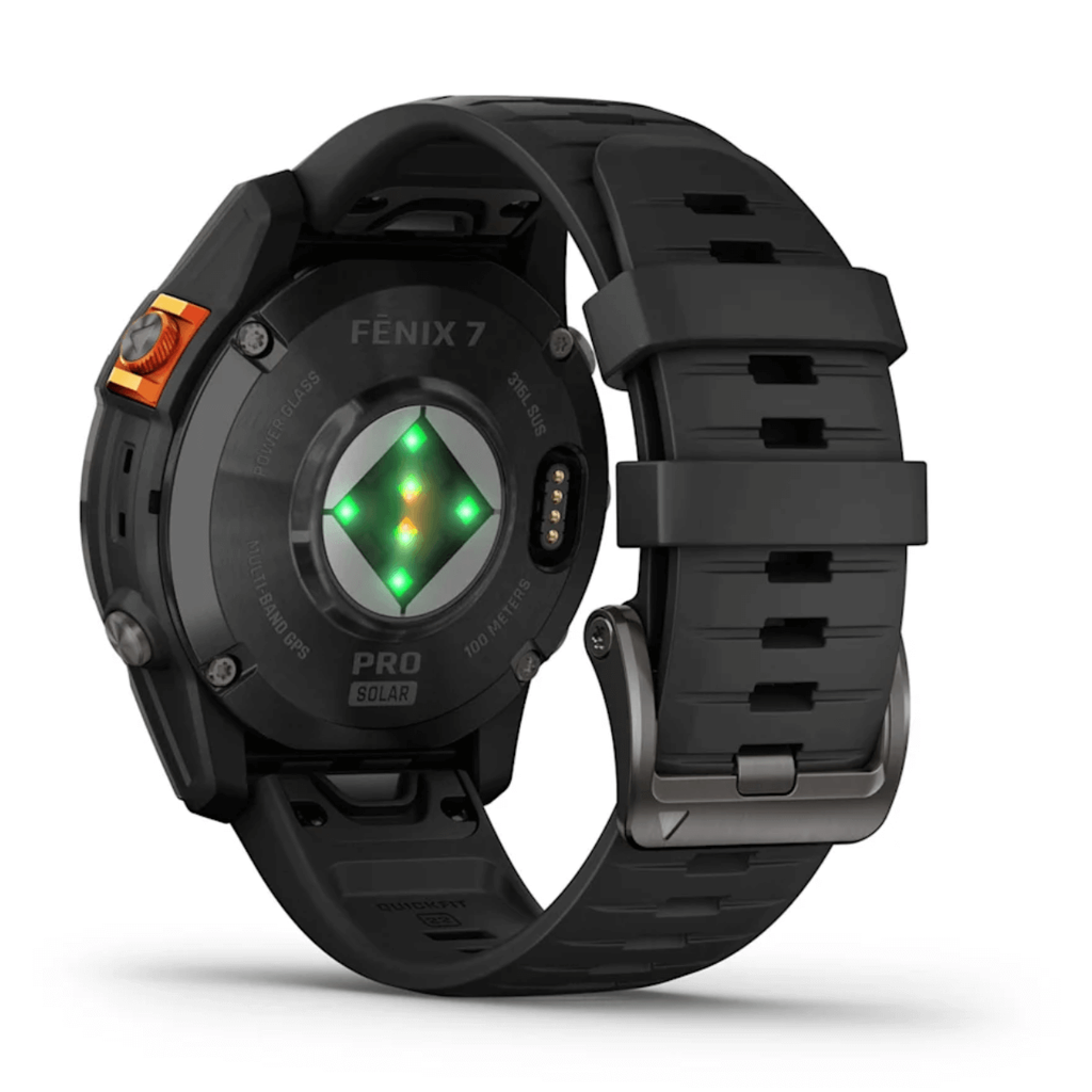 Garmin Fénix 7 Pro Solar 47mm GPS Gris con Correa Negra