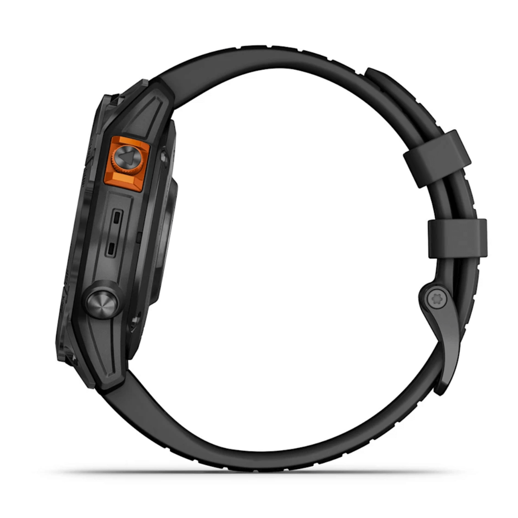 Garmin Fénix 7 Pro Solar 47mm GPS Gris con Correa Negra