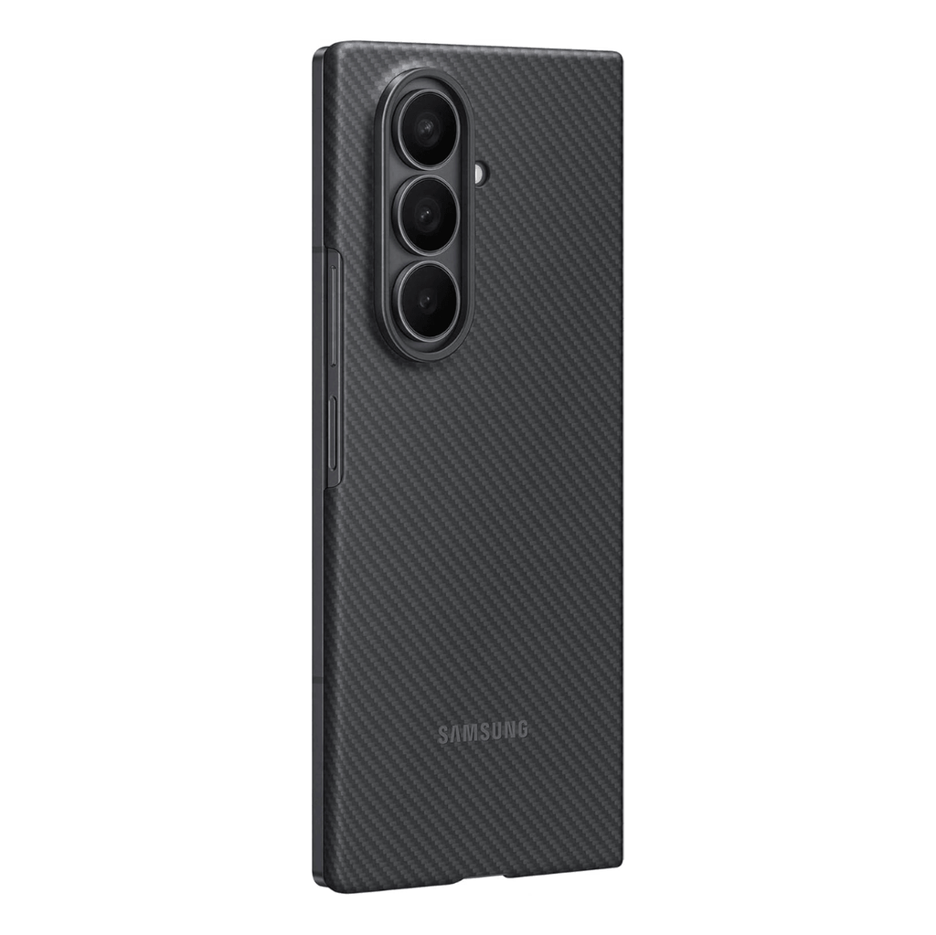 Funda de Carbon Shield Samsung Negra y Protector de pantalla para Galaxy Z Fold7