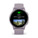 Garmin Vivoactive 5 GPS 42mm Bisel de Aluminio Lila con Correa de Silicona Lila