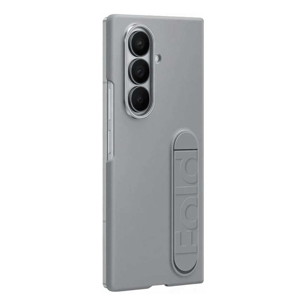 Funda de silicona Samsung Gris y Protector de pantalla para Galaxy Z Fold7