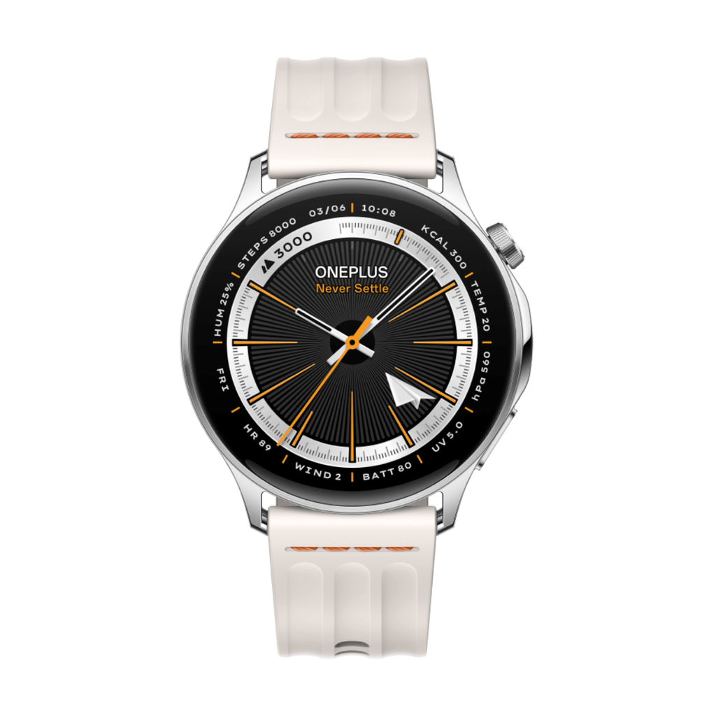 OnePlus Watch Lite 45mm Bluetooth Plata (Silver Steel)
