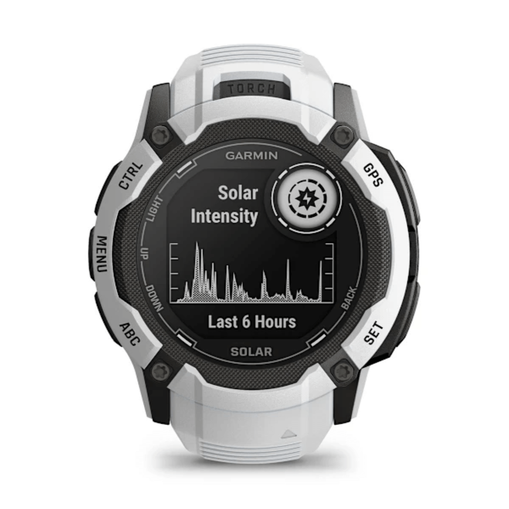 Garmin Instinct 2X Solar GPS 50mm Smartwatch Blanco (White Stone)