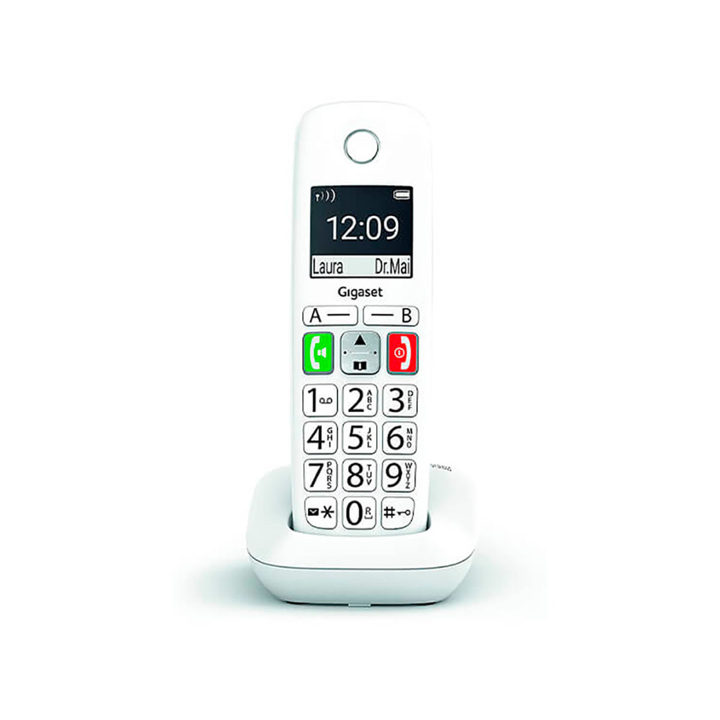 Teléfono Inalámbrico Dect Gigaset E290 Blanco