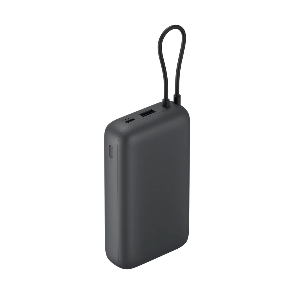 Xiaomi Power Bank 20.000 mAh (Integrated Cable) Gris (Dark Grey)