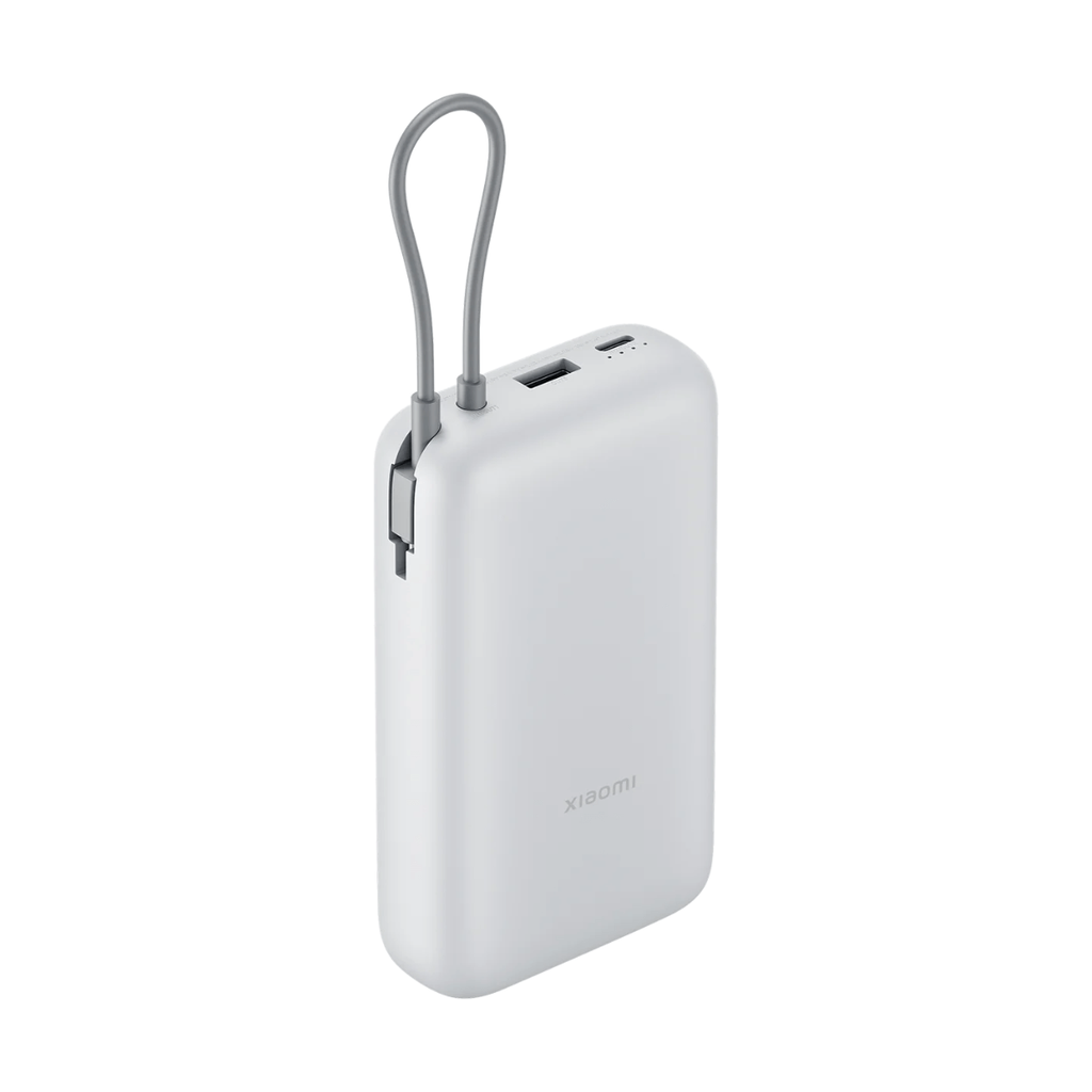 Xiaomi Power Bank 20.000 mAh (Integrated Cable) Gris (Light Grey)