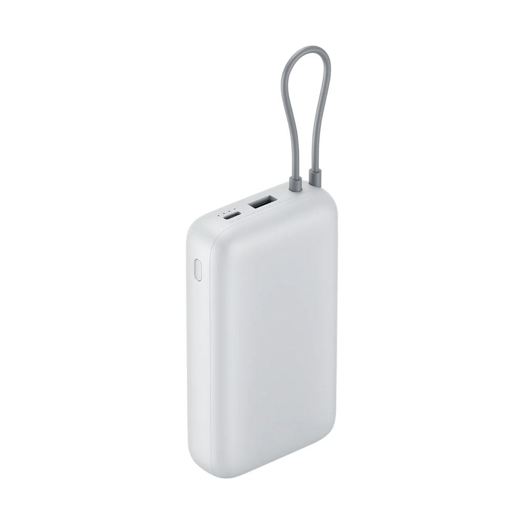 Xiaomi Power Bank 20.000 mAh (Integrated Cable) Gris (Light Grey)