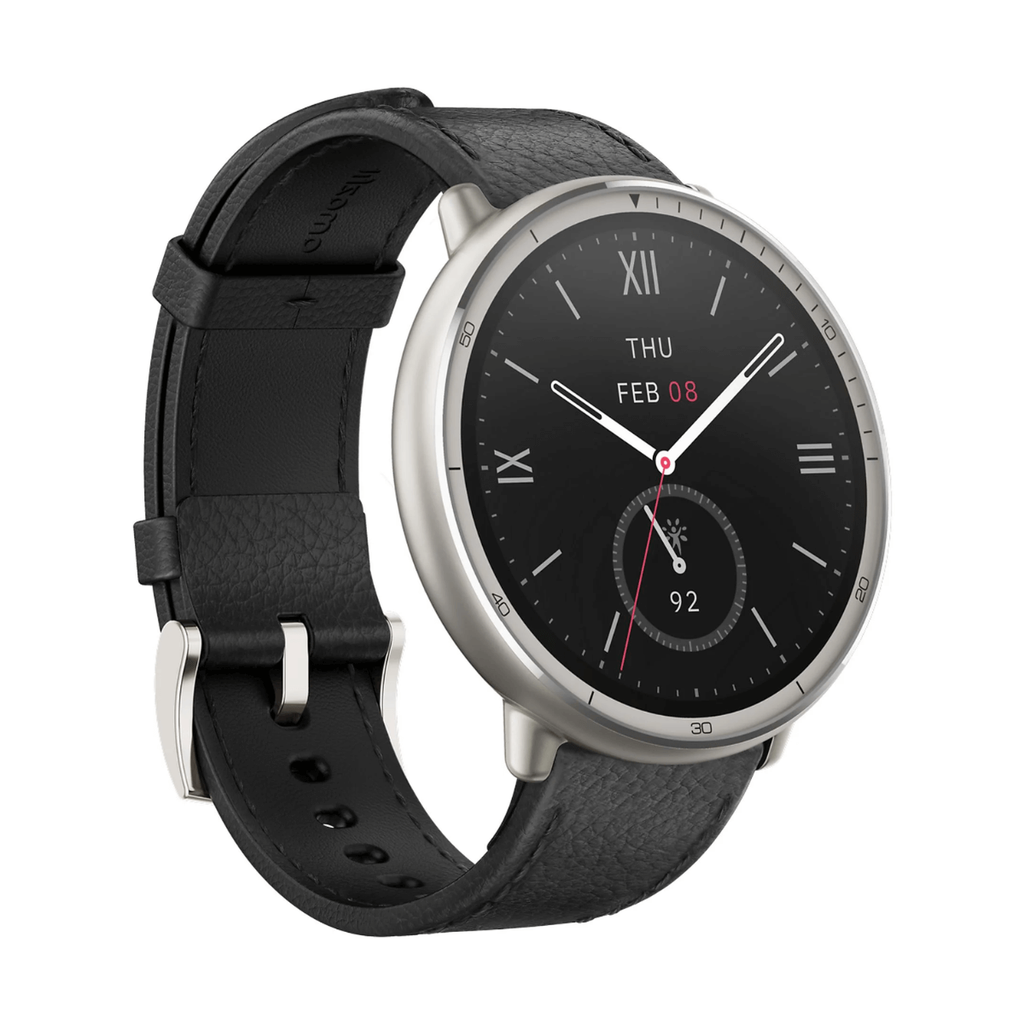 Amazfit Active 2 (Round) 44mm GPS Versión Premium Cuero Negro