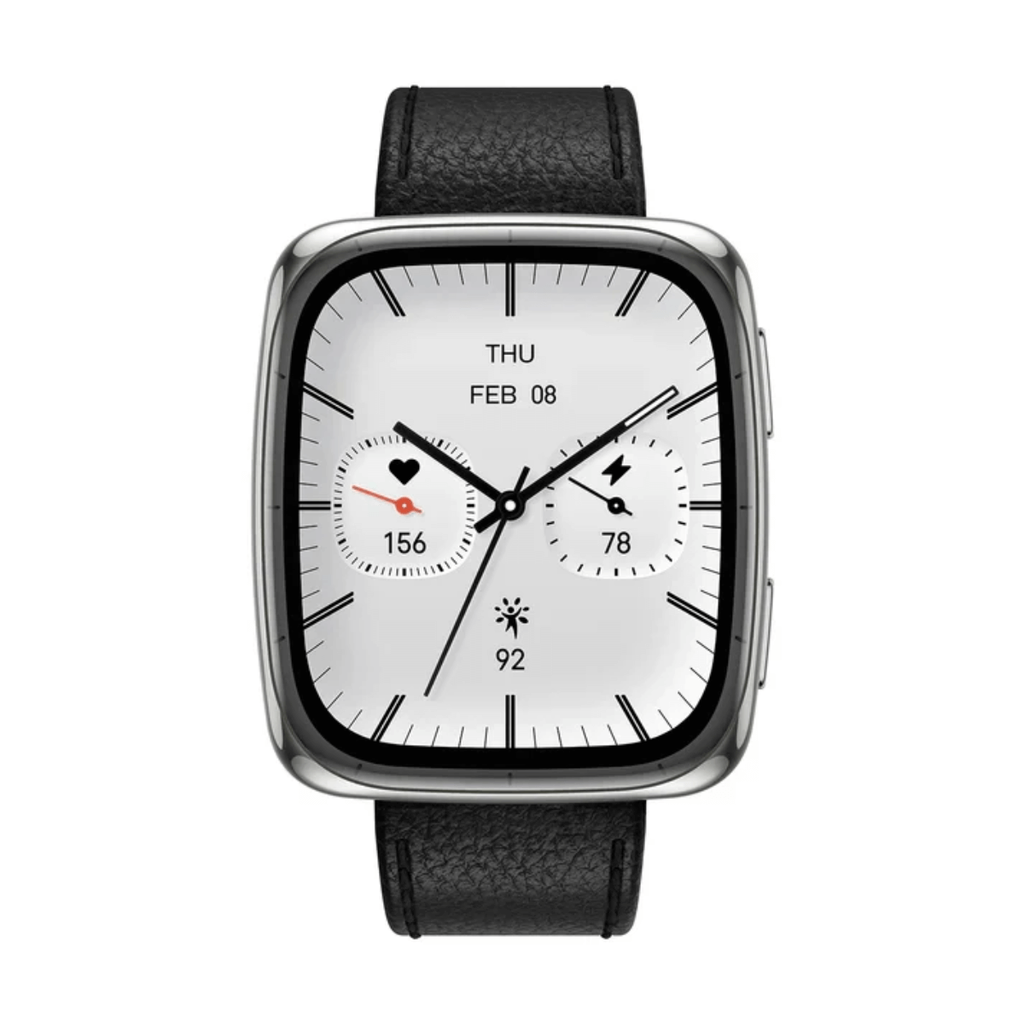 Amazfit Active 2 (Square) 43mm GPS Cuero Negro