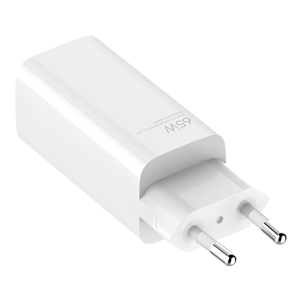 XIAOMI MI CHARGER 65W GAN (TYPE A + TYPE C) WHITE BHR5515GL