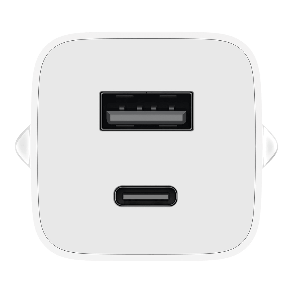 XIAOMI MI CHARGER 65W GAN (TYPE A + TYPE C) WHITE BHR5515GL
