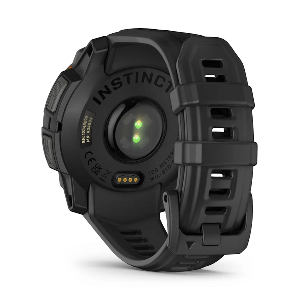 Garmin Instinct 3 Solar GPS 45mm Smartwatch Negro con Correa Negra