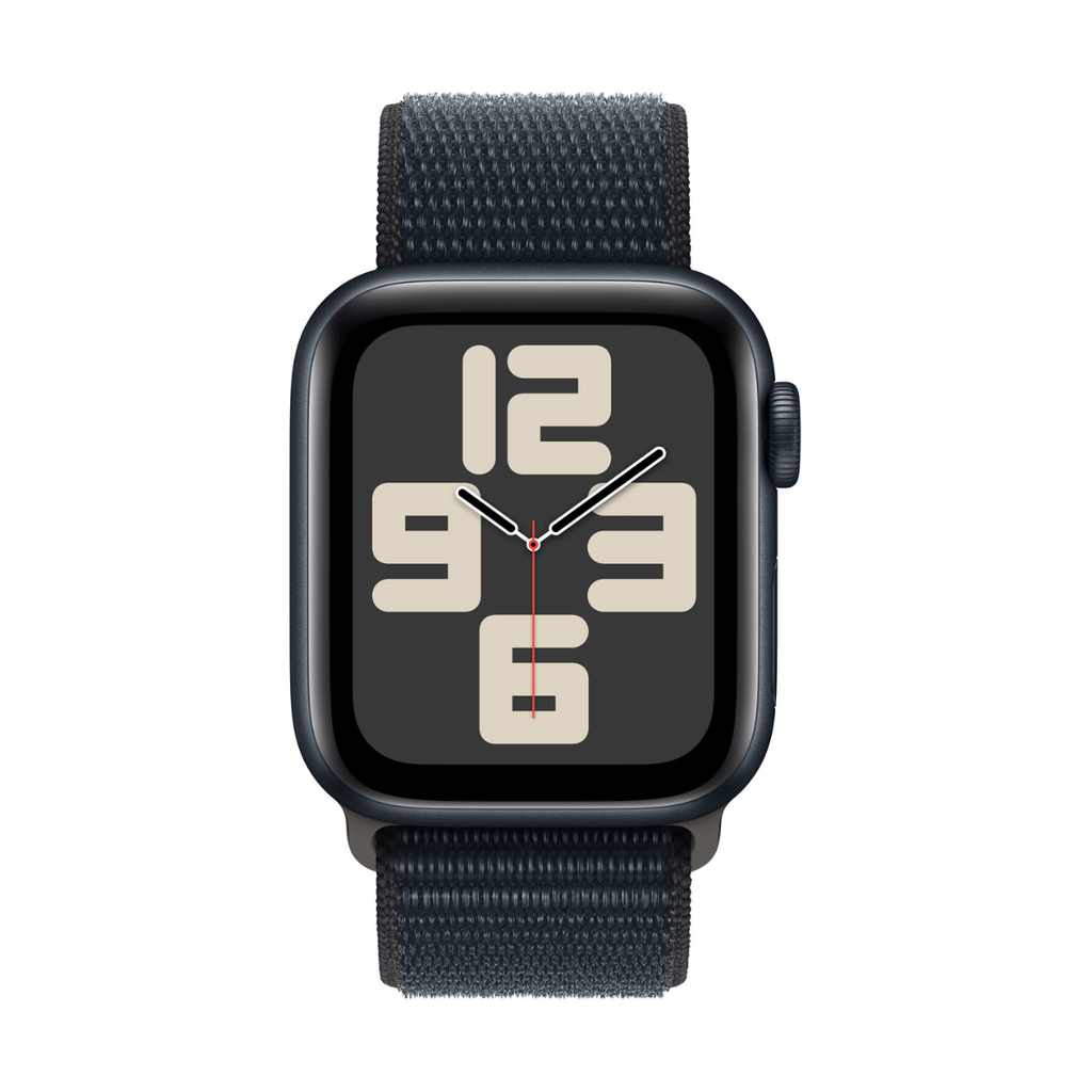 Apple Watch SE (2ª Gen) 2023 GPS + Cellular 40mm Aluminio y Correa Deportiva Loop Negra (Midnight)