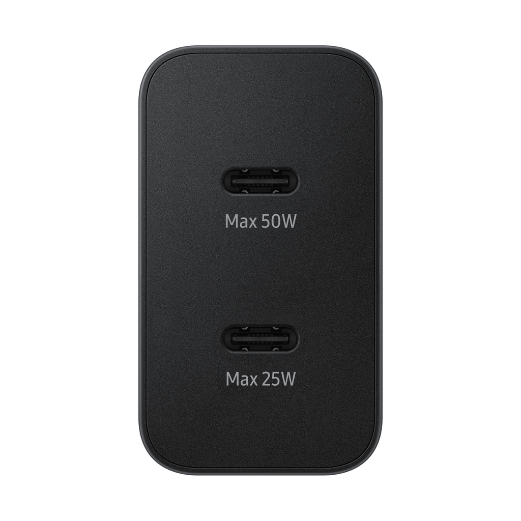 Samsung EP-T5020 Cargador Duo Ultra Rápido USB-C 50W Negro (Black) + Cable USB-C
