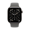 Apple Watch Series 11 GPS + Cellular 42mm Titanio Natural y Correa Sport Band Gris Piedra - Talla S/M