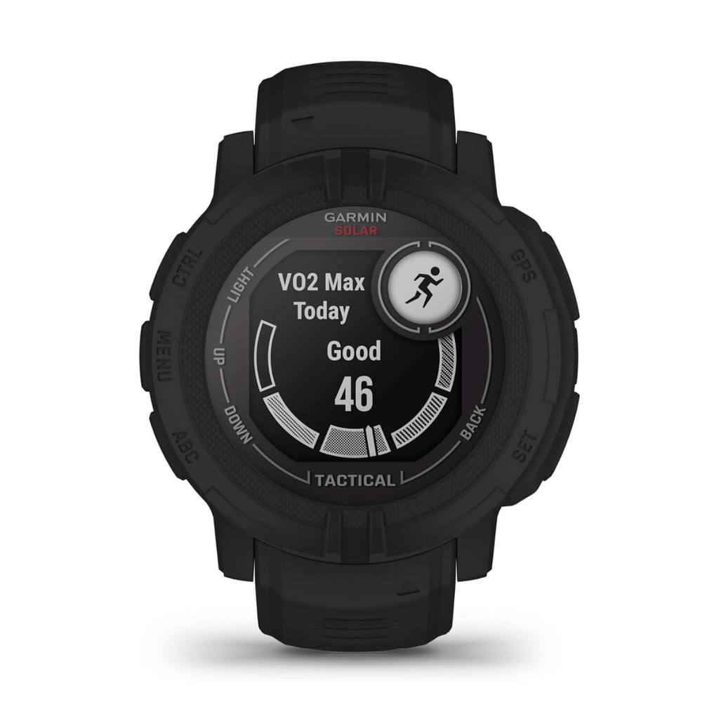 Garmin Instinct 2 Solar Tactical Edition GPS 45mm Smartwatch Negro (Black)