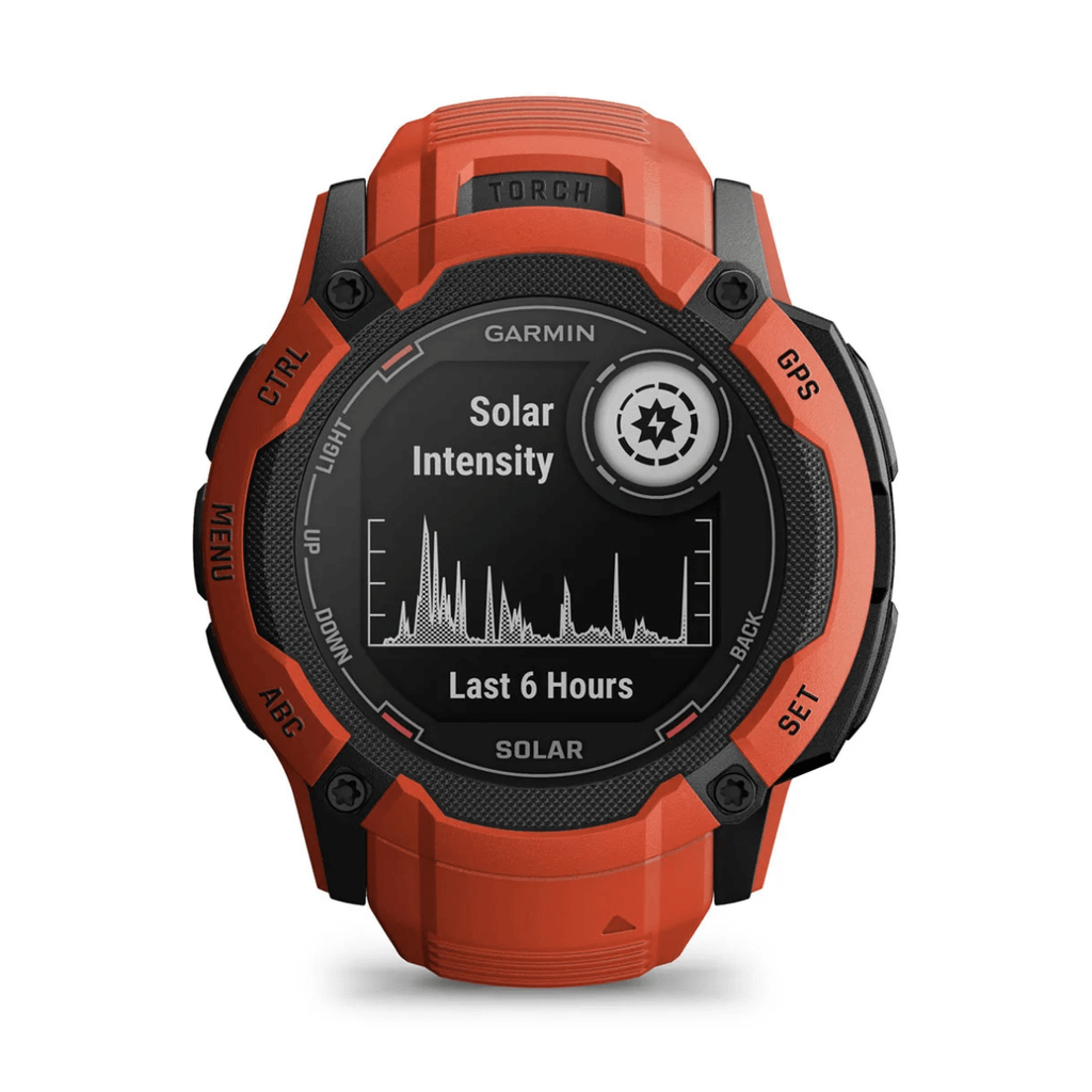 Garmin Instinct 2X Solar GPS 50mm Smartwatch Rojo (Red)