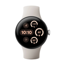 Google Pixel Watch 3 45mm WiFi Plata (Polished Silver) y Correa Deportiva Blanca (Porcelain)