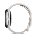 Google Pixel Watch 3 45mm WiFi Plata (Polished Silver) y Correa Deportiva Blanca (Porcelain)