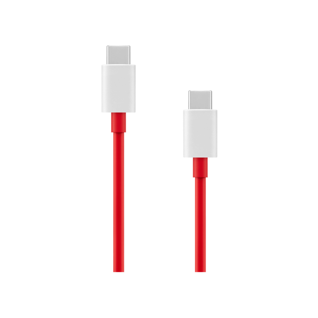 OnePlus Charger SUPERVOOC 120W Dual Port Cargador de Carga Rápida USB-C con Cable Blanco