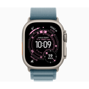 Apple Watch Ultra 3 GPS + Cellular 49mm Titanio Natural con Correa Alpine Loop Azul (Light Blue) - Talla M
