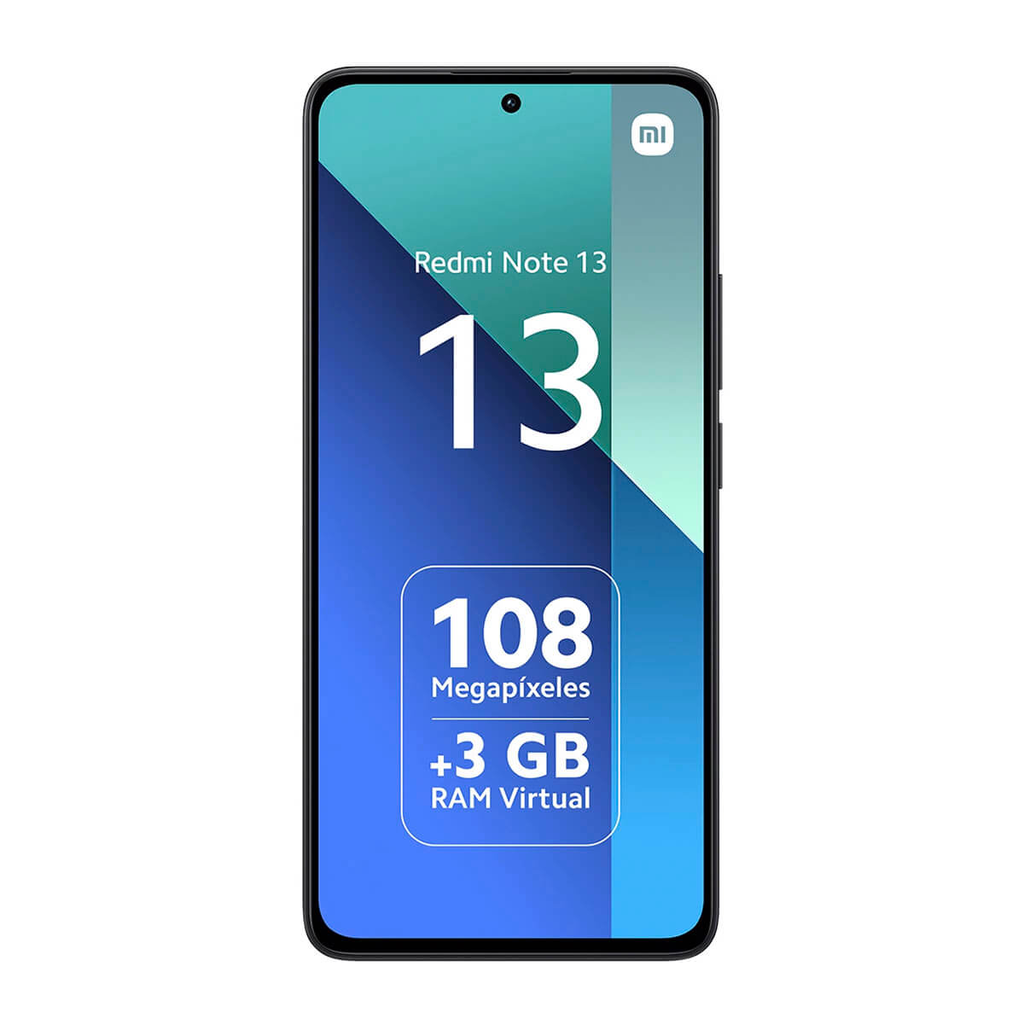 Xiaomi Redmi Note 13 4G 6GB/128GB Negro (Midnight Black) Dual SIM