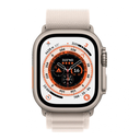 Apple Watch Ultra (GPS + Cellular) 49mm Titanio con Correa Alpine Loop Blanca Starlight - Talla S/M
