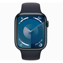 Apple Watch Series 9 GPS 45mm Aluminio Negro y Correa deportiva Negra - S/M MRMC3QL/A