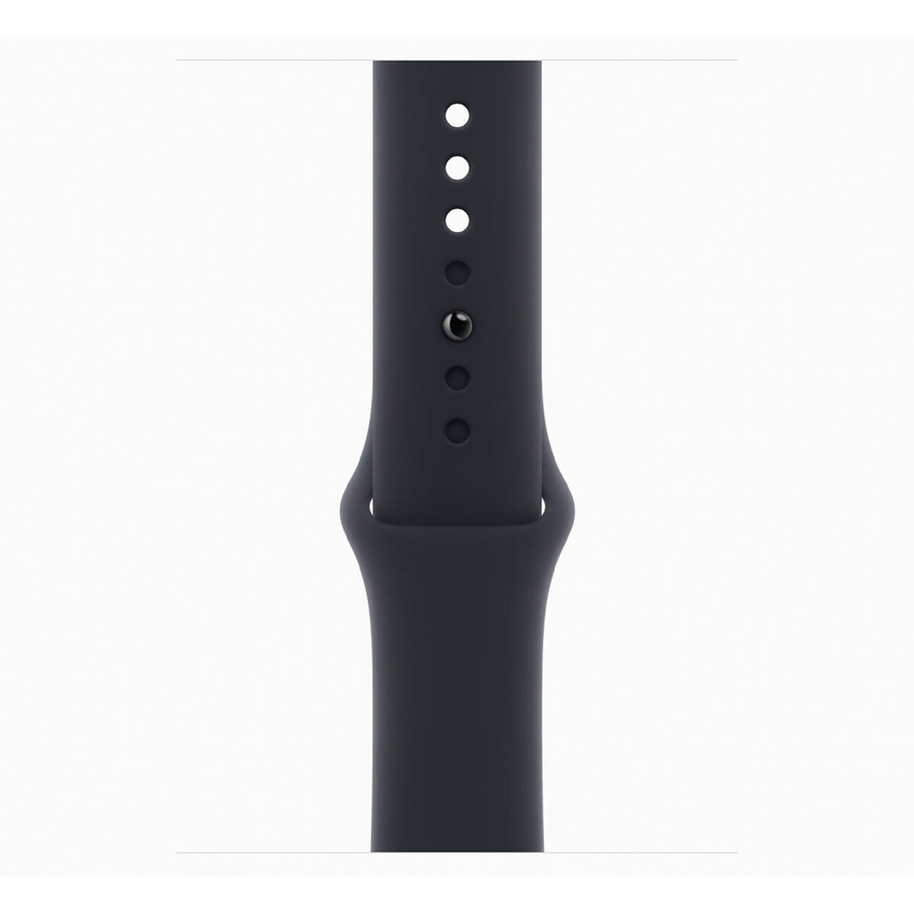 Apple Watch Series 9 GPS 45mm Aluminio Negro y Correa deportiva Negra - S/M MRMC3QL/A