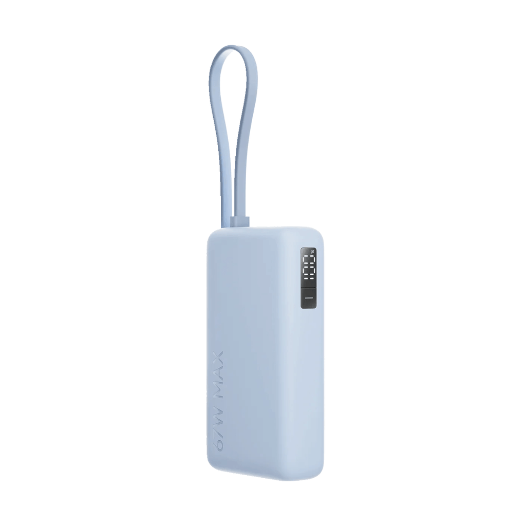 Xiaomi 67W Power Bank 10.000 mAh (Integrated Cable) Azul (Ice Blue)