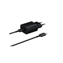 Cargador ultra rápido de red Samsung EP-TA800 25W (Type-C) Negro (blíster)