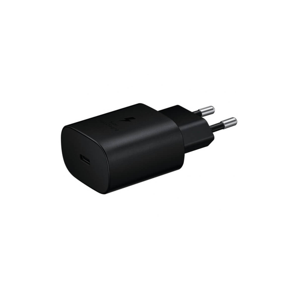 Cargador ultra rápido de red Samsung EP-TA800 25W (Type-C) Negro (blíster)