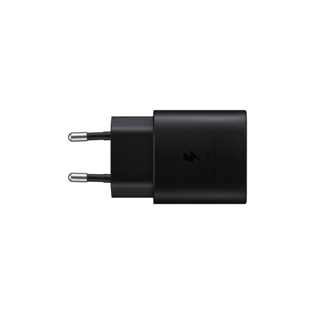 Cargador ultra rápido de red Samsung EP-TA800 25W (Type-C) Negro (blíster)
