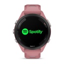 Garmin Forerunner 265S Bluetooth 42 mm Negro, Rosa (Black,Pink) + correa Silicona Rosa, Blanco