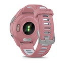 Garmin Forerunner 265S Bluetooth 42 mm Negro, Rosa (Black,Pink) + correa Silicona Rosa, Blanco