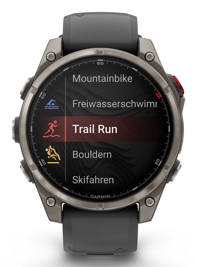 Garmin fēnix Bluetooth 47 mm Grafito, Titanio (Graphite,Titanium) + correa Silicona Negro