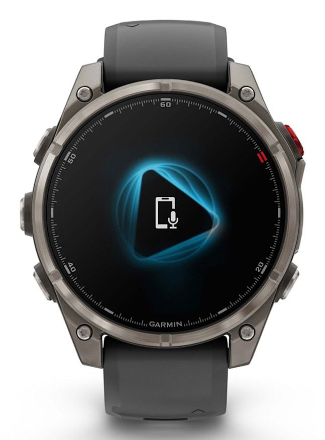 Garmin fēnix Bluetooth 47 mm Grafito, Titanio (Graphite,Titanium) + correa Silicona Negro