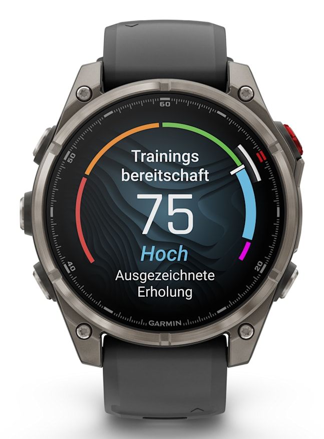 Garmin fēnix Bluetooth 47 mm Grafito, Titanio (Graphite,Titanium) + correa Silicona Negro
