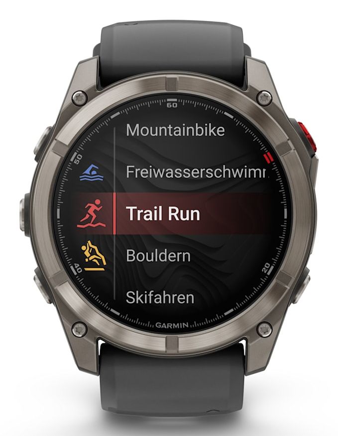 Garmin fēnix Bluetooth 51 mm Grafito, Titanio (Graphite,Titanium) + correa Silicona Negro