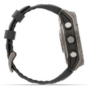 Garmin fēnix Bluetooth 51 mm Grafito, Titanio (Graphite,Titanium) + correa Silicona Negro