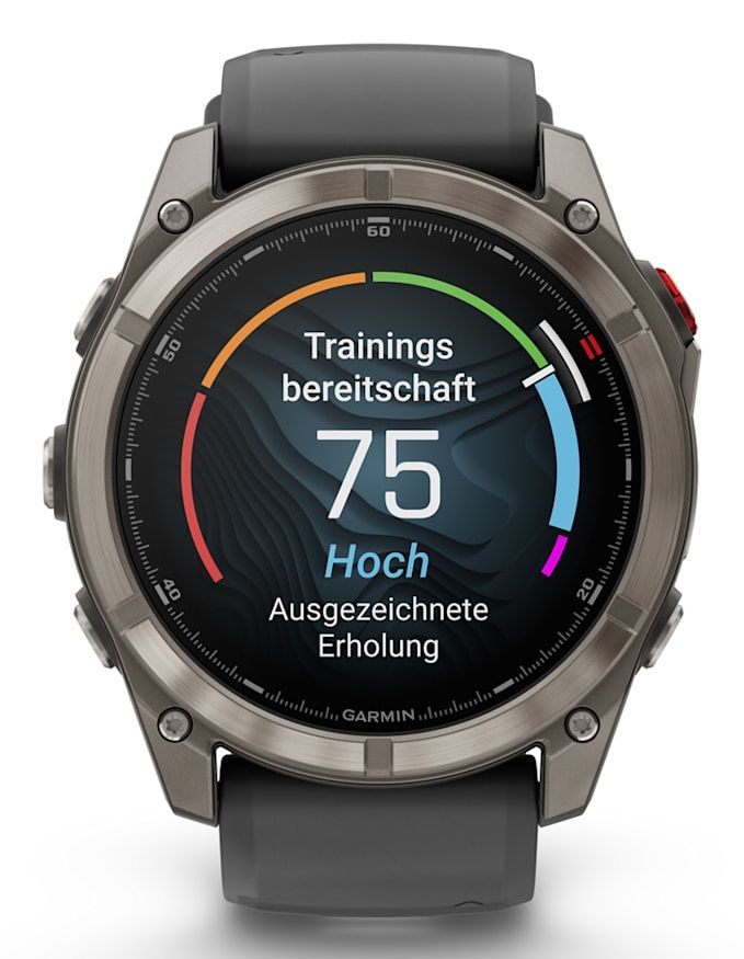 Garmin fēnix Bluetooth 51 mm Grafito, Titanio (Graphite,Titanium) + correa Silicona Negro