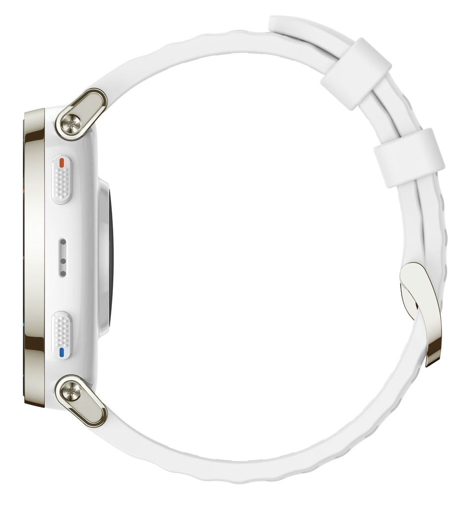 Amazfit Active 3 Bluetooth Oro (Gold) + correa Silicona Blanco