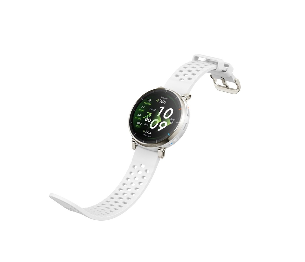 Amazfit Active 3 Bluetooth Oro (Gold) + correa Silicona Blanco