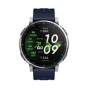 Amazfit W2558GL2N smartwatch / sport watch Bluetooth Plata (Silver) + correa Silicona Azul