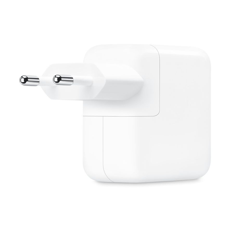 Apple 35W Adaptador de corriente 2 Puertos USB-C Blanco (White)