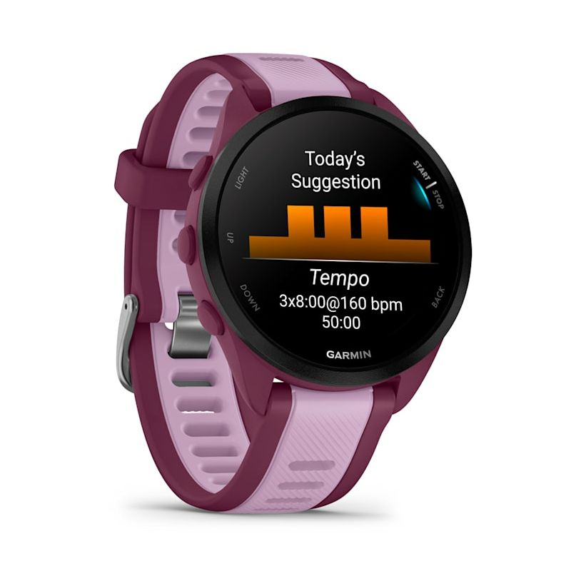 Garmin Forerunner 165 Music 43mm GPS Smartwatch Púrpura