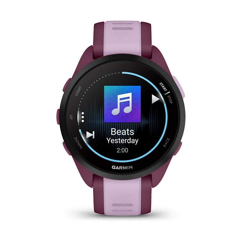 Garmin Forerunner 165 Music 43mm GPS Smartwatch Púrpura